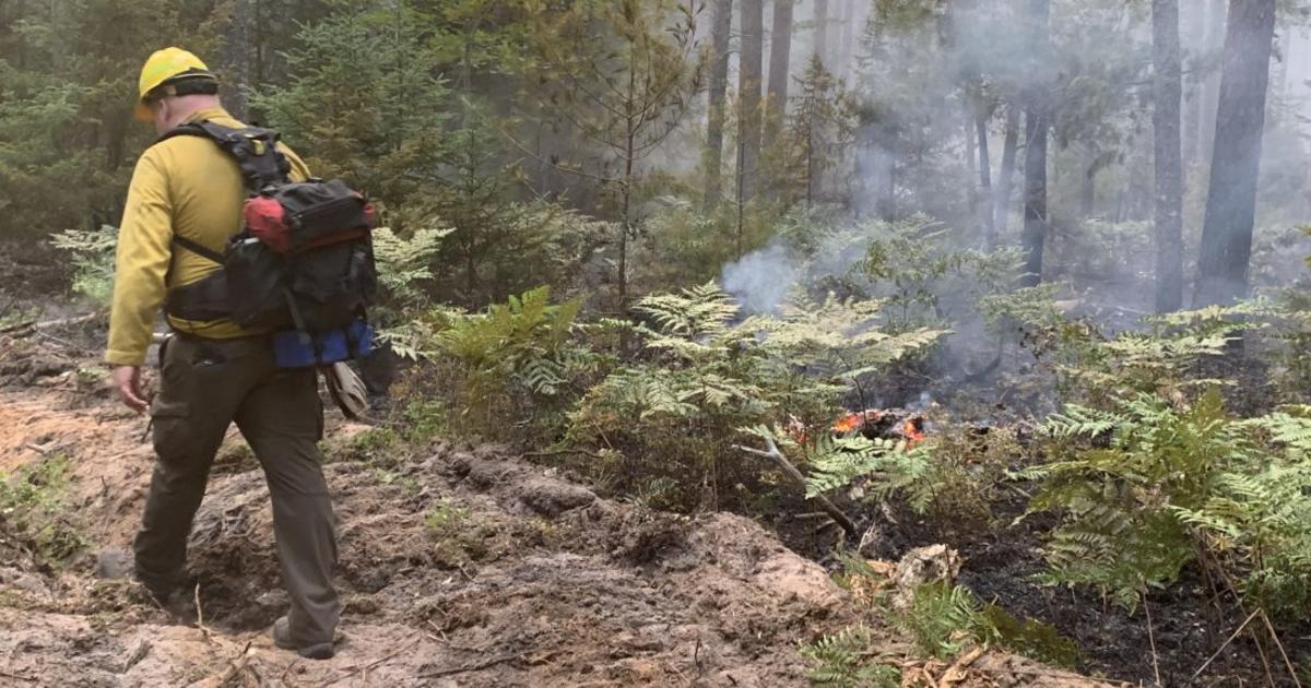 Wildfire Burns 6 Acres Of Land At Pictured Rocks National Lakeshore ...