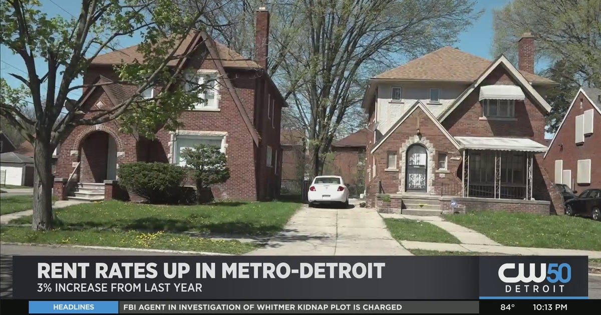 Rent Rates Up In Metro Detroit CBS Detroit