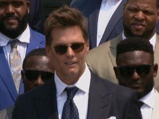 Brady, Bucs visit Biden at White House