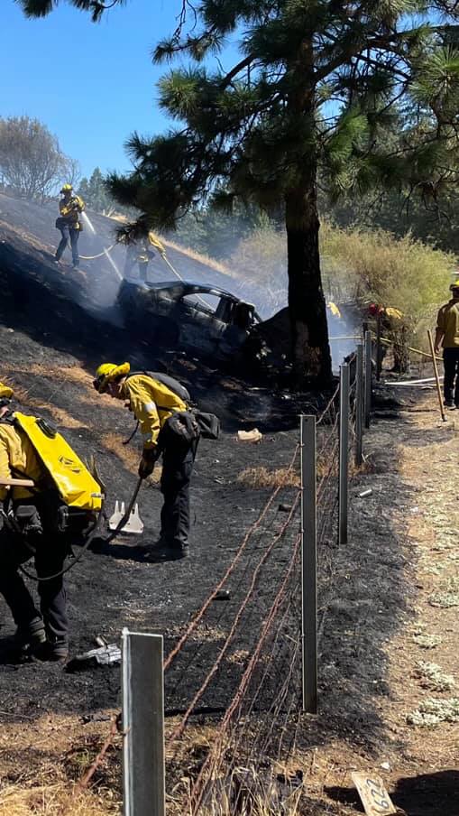 Driver Killed In Fiery Crash Along I-80 In Placer County - CBS Sacramento