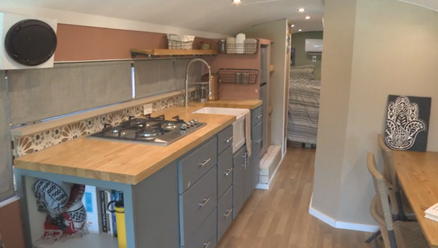 Tiny house school bus 