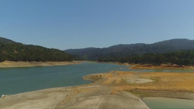 Lexington Reservoir - 2021 California Drought 