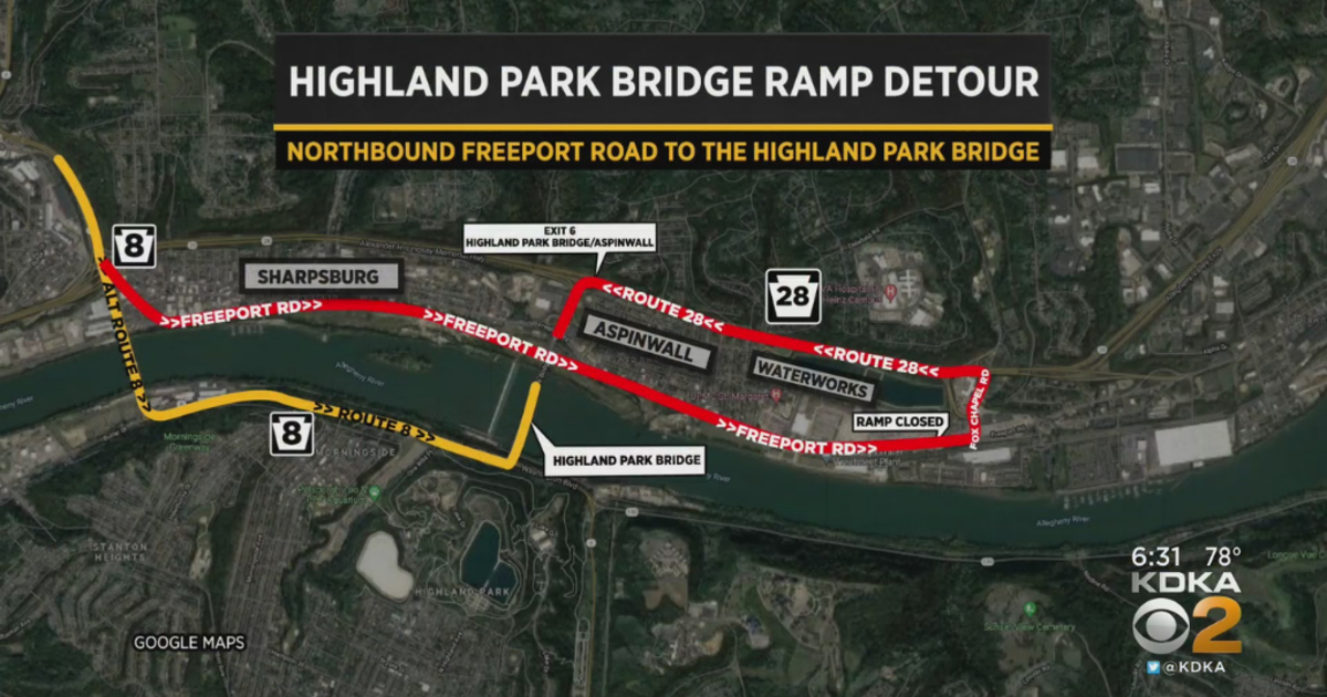 Permanent Highland Park Bridge Ramp Closure Creates A Detour Within A