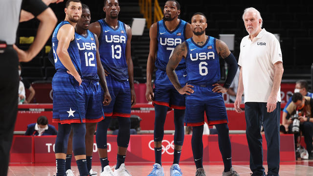 JPN: United States v France Men's Basketball - Olympics: Day 2 