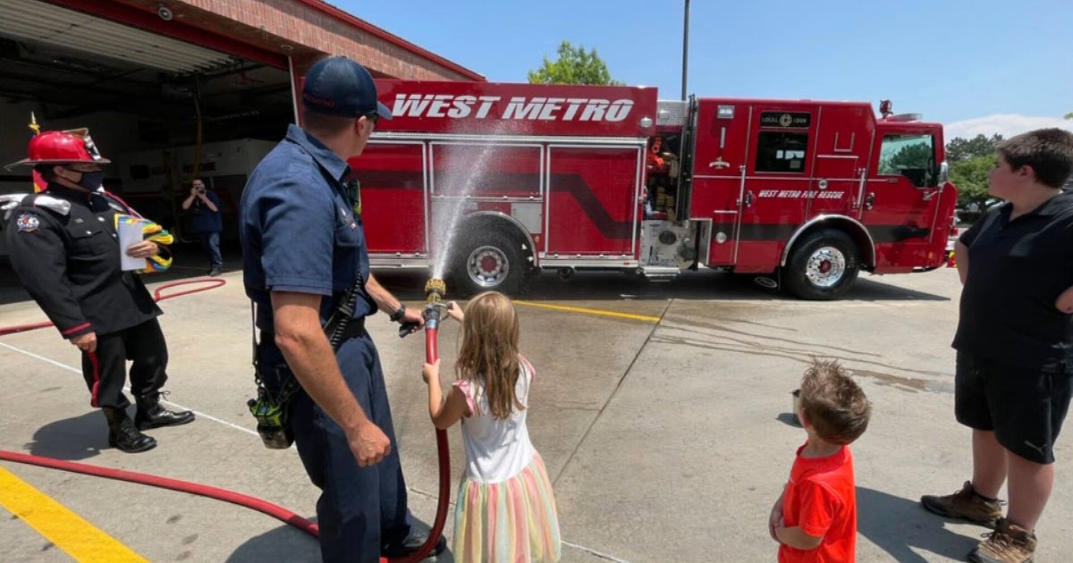 West Metro Fire Crews Officially Welcome Engine 2 Into the Fleet - CBS ...