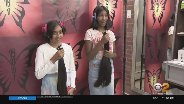 Deleena Ramchan Nafisa Qadri donate hair to children cancer patients Sanchez 