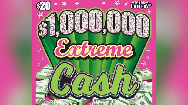 $1,000,000 Extreme Cash scratch ticket 