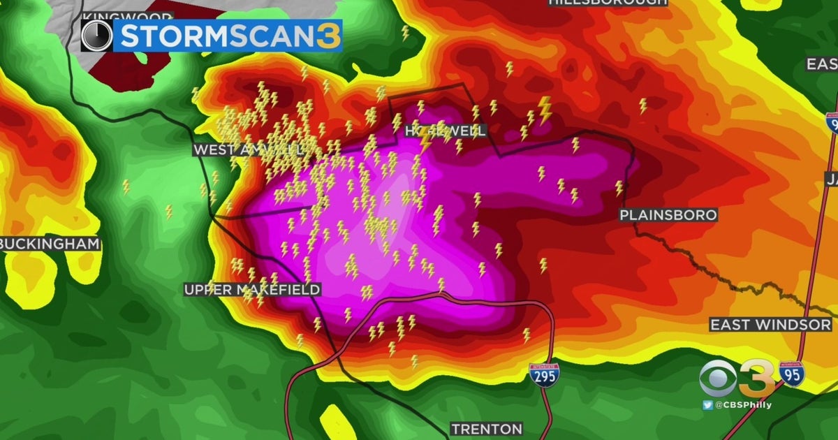 Forecasters To Check If Tornados Touched Down In New Jersey - CBS ...
