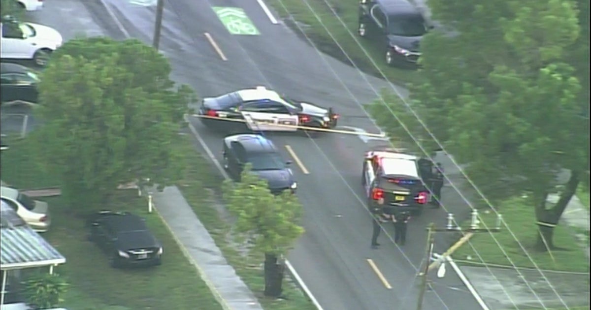 Deadly Hollywood Shooting, One Person In Custody CBS Miami