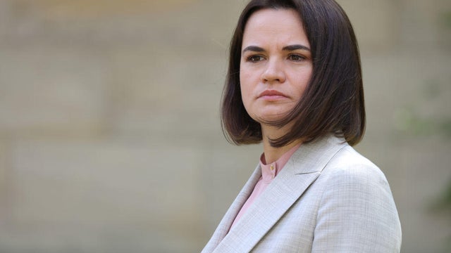 Svetlana Tikhanovskaya Visits Berlin 