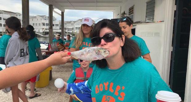 Boyle family crabbing trip 