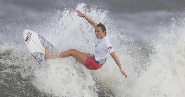 Professional surfer and Team USA Olympic gold medalist Carissa Moore on ...