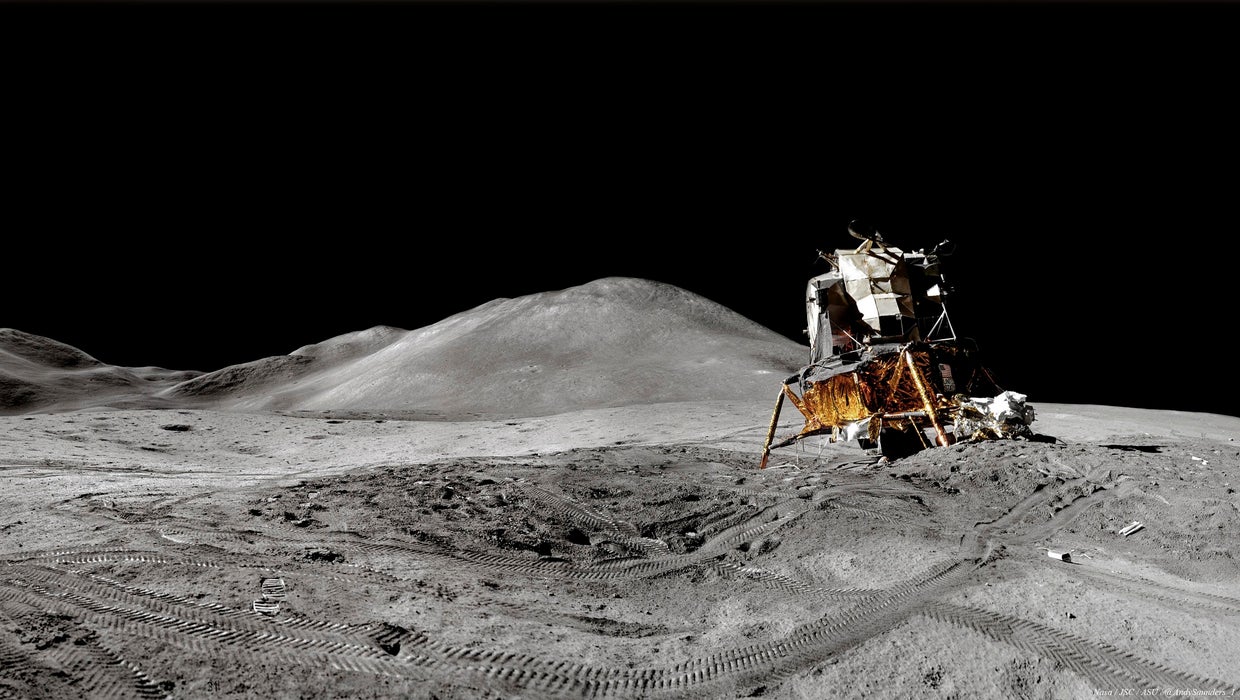 Jaw-dropping remastered NASA photos celebrate Apollo 15's 50th anniversary