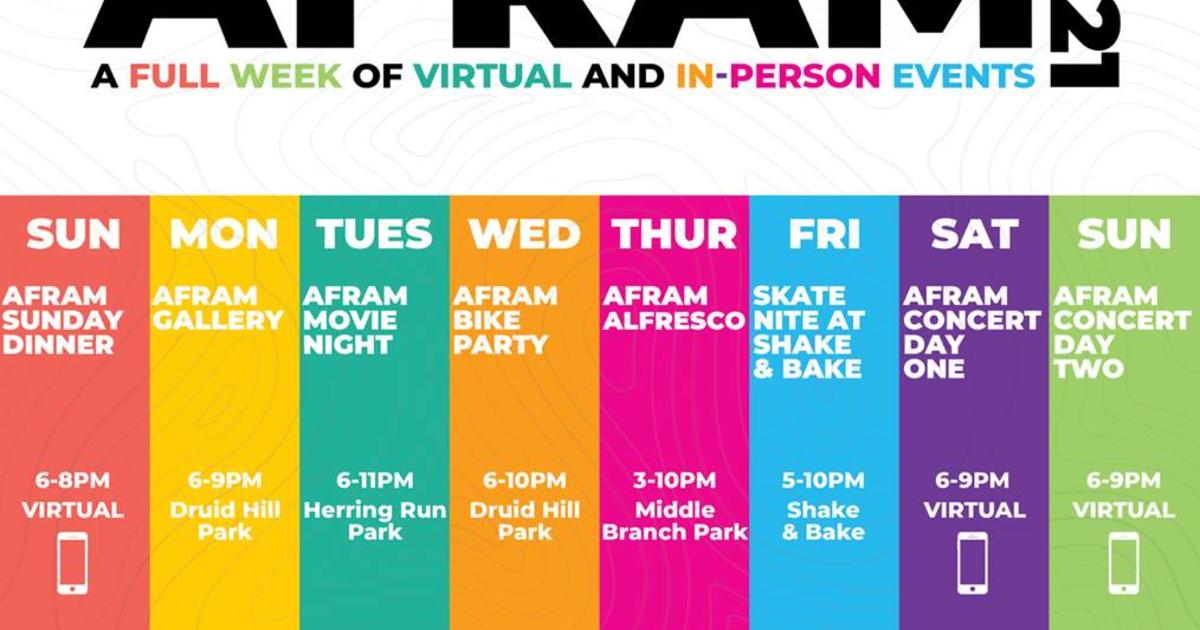 Schedule Announced For AFRAM Festival In Baltimore CBS Baltimore