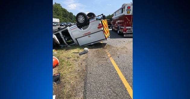 Two Volunteers With Anne Arundel Alarmers Injured In Route 50 Crash in ...