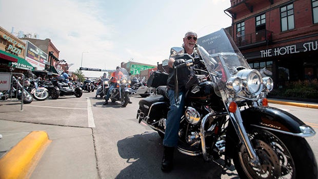 Virus Outbreak Motorcycle Rally 