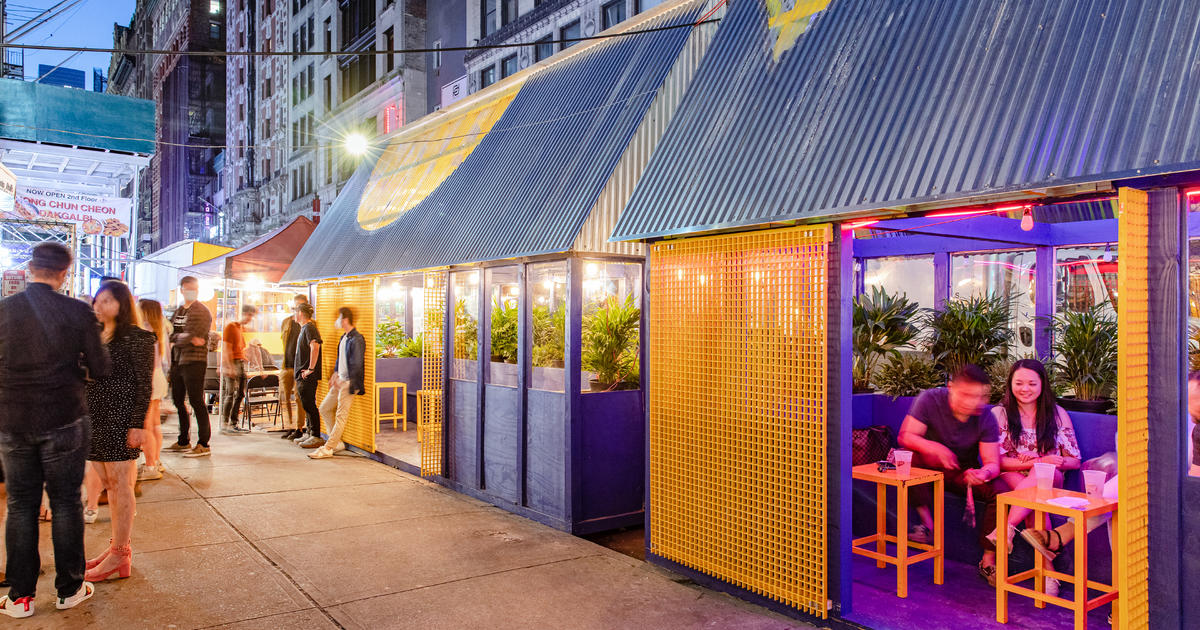Winners Announced For Best Outdoor Dining Structures Across Nyc Cbs New York