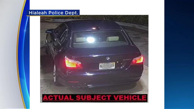Vehicle involved in Hialeah Murder 