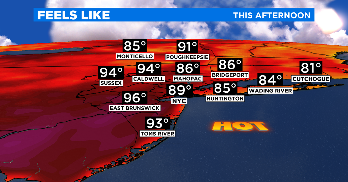 New York Weather: CBS2's 8/10 Tuesday Morning Forecast - CBS New York