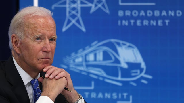 President Biden Virtually Meets With Local Officials To Discuss Infrastructure Investment 
