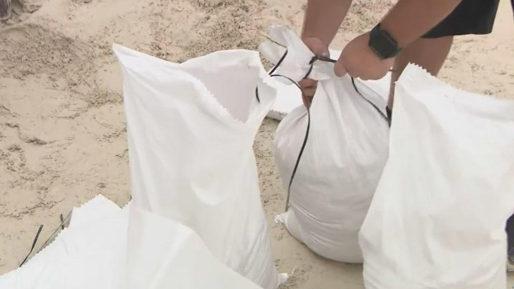 Sandbags available ahead of heavy rain in Baltimore