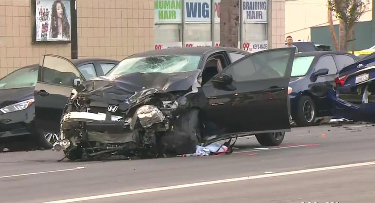 2 Women Killed, 2 Hospitalized After 2Car Crash In Long Beach CBS
