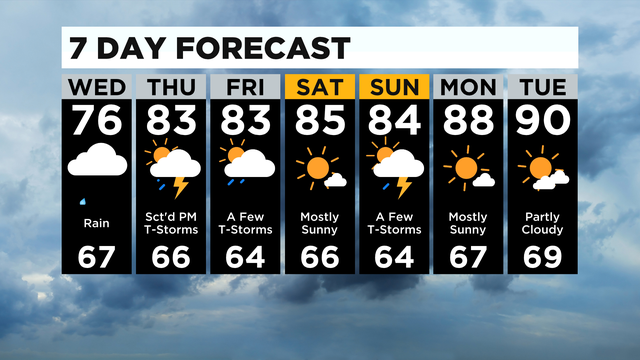 7 Day Forecast 