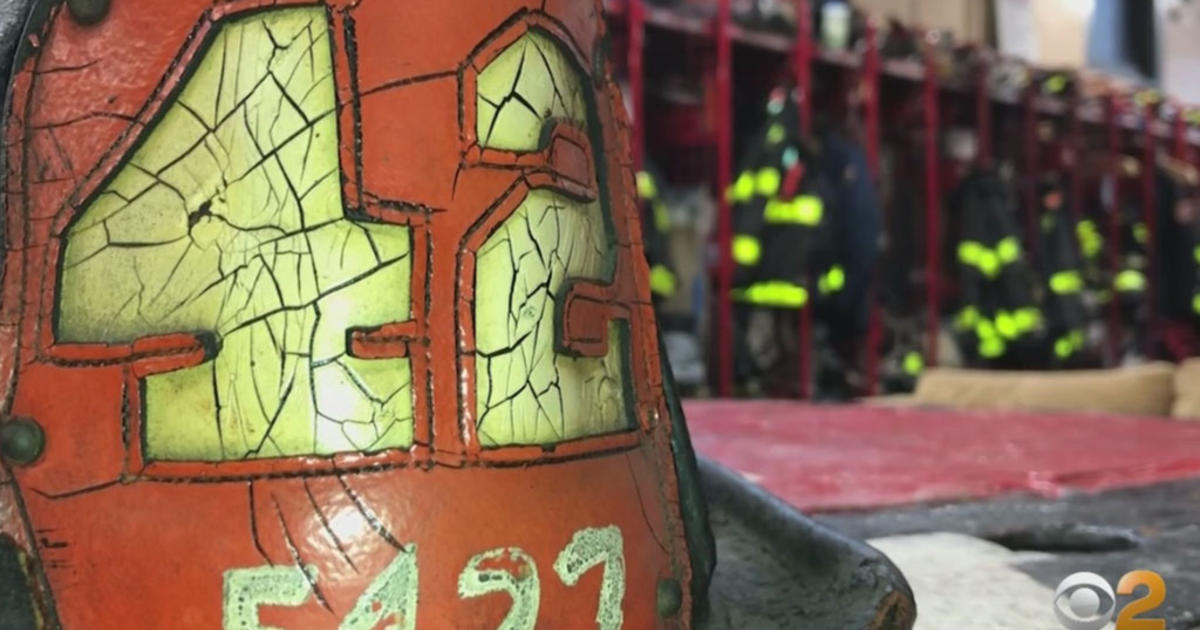 Retired FDNY Firefighter Says Old Helmet Brought Him Back To South Bronx  Fire House One Day Before 9/11 - CBS New York