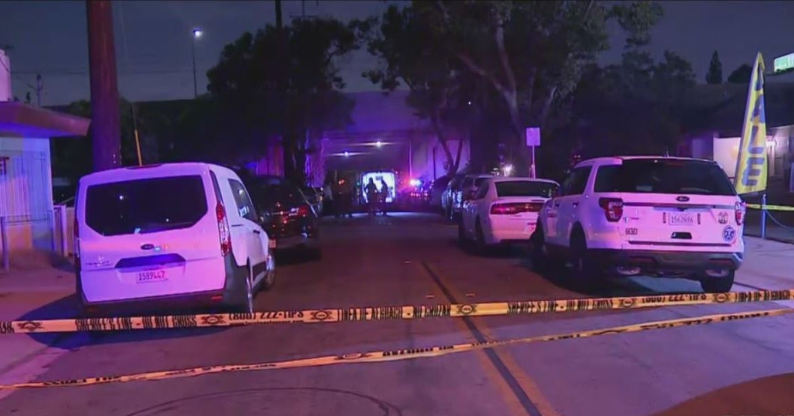 2 Men Shot, Killed In Bellflower Neighborhood CBS Los Angeles
