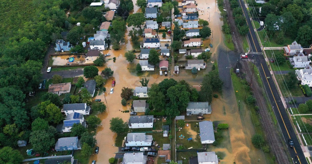 Henri leaves tens of thousands in the Northeast without power - CBS News
