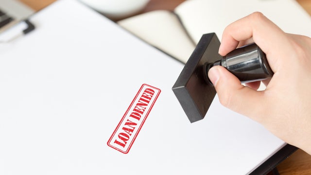 LOAN DENIED CONCEPT 