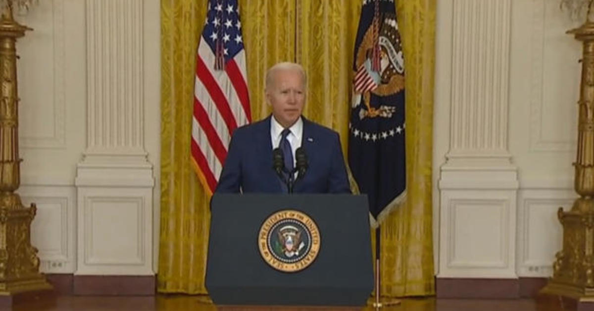 Biden Vows Retaliation Against Those Who Carried Out Kabul Attack Cbs