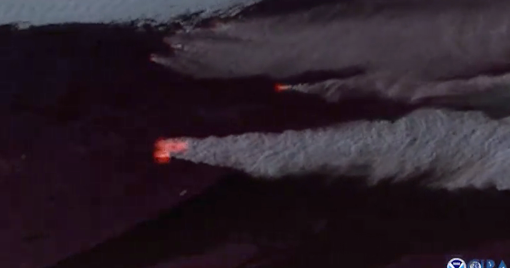 NOAA Satellite Video Shows Wildfires Burning In Northern MN; Greenwood