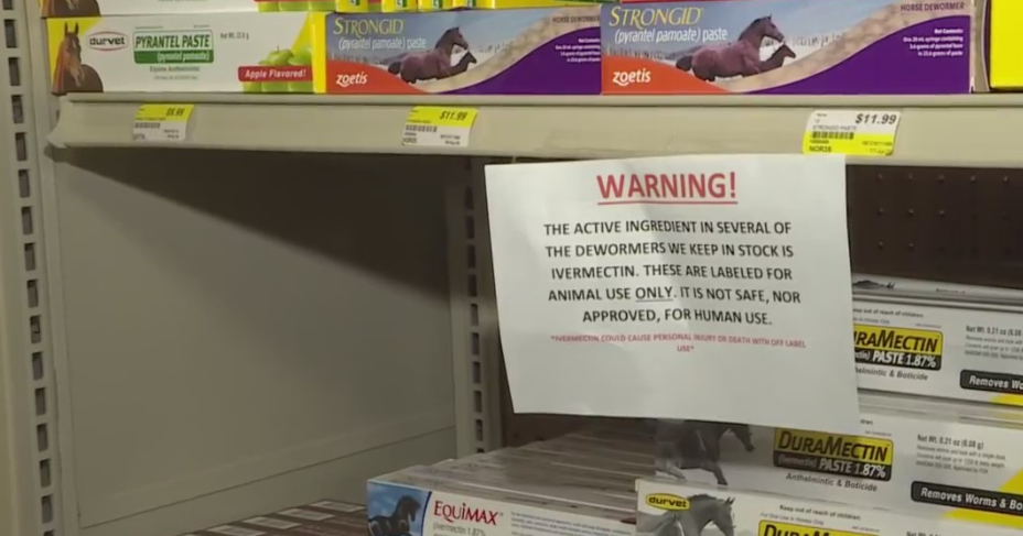 Feed Stores Low On Ivermectin As Reports Falsely Claiming It Treats