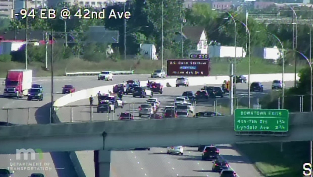 Man Crashes, Dies On I94 In North Minneapolis After Being Shot, Police