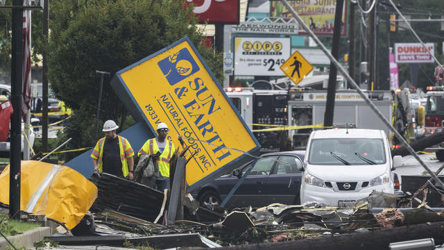 Tornado Touches Down In Annapolis, Maryland 