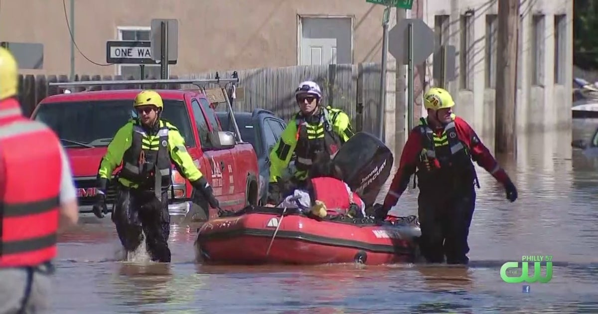 'A Complete Loss' For Bridgeport Residents As Flooding Consumes Homes CBS Philadelphia