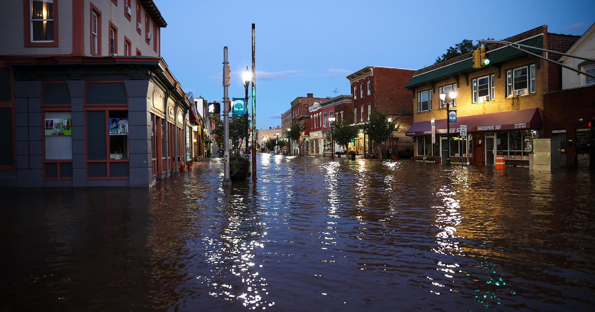 The rising threat to businesses in 2022? Water. - CBS News