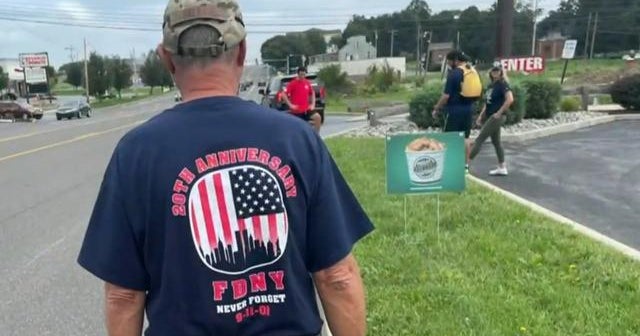 Tunnel to Towers CEO walks 500 miles to honor 9/11 first responders