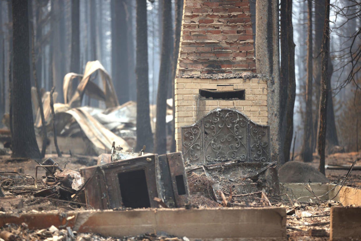 Massive Caldor Fire nearly half contained - CBS News