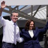 California Governor Gavin Newsom and Vice President Kamala Harris 