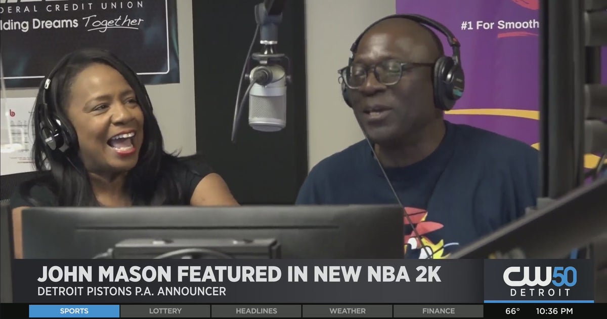 Detroit Radio Vet, Pistons PA Announcer Featured In NBA 2K22 CBS Detroit