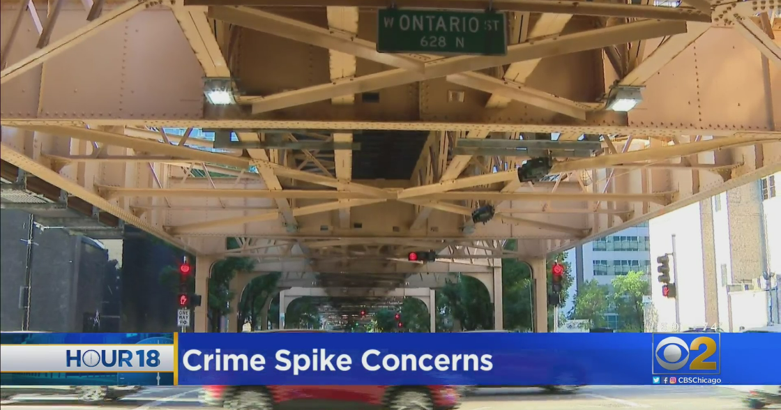 After Overnight Spate Of Robberies, Shooting In River North, A