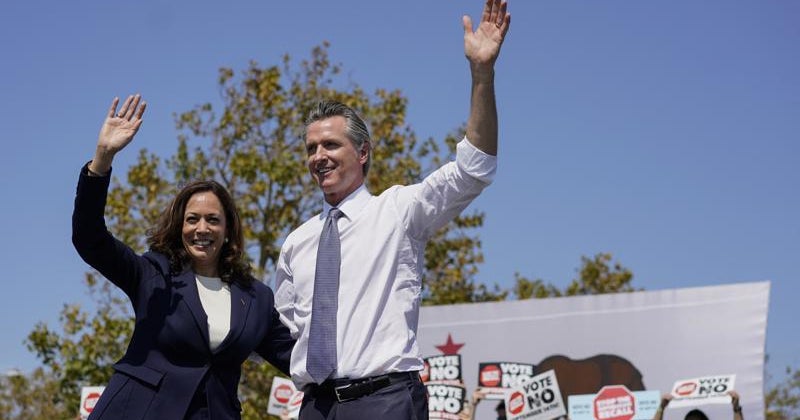 At DNC winter conferences, Democrats see hope in 2025 wins as Newsom, Harris loom giant