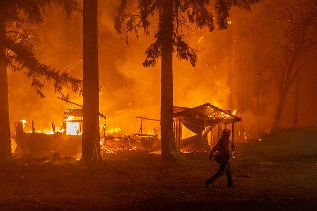 California\'s Dixie Fire Explodes As Western Wildfires Continue To Rage 