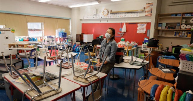New York City students return to school with mask rules in place CBS News