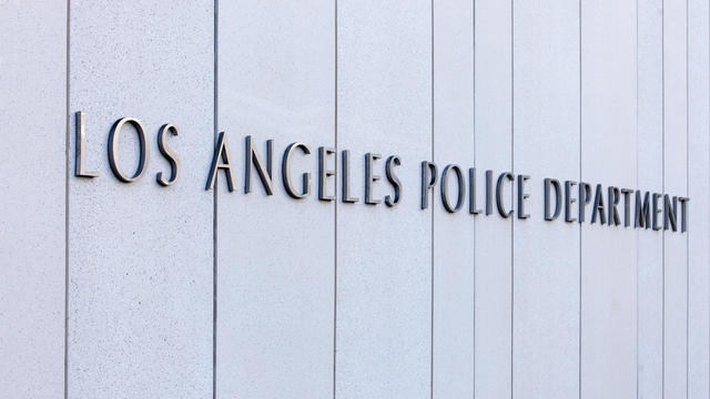 Los Angeles Police Department Sign 