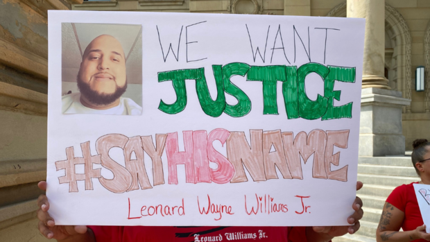 Leonard Williams Jr. protest (1) 