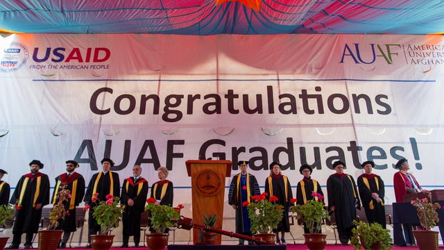 American University of Afghanistan Graduates Students For Leadership Roles 
