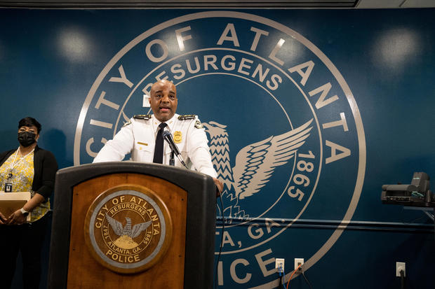 Atlanta Police Hold News Conference On Massage Parlor Killings 